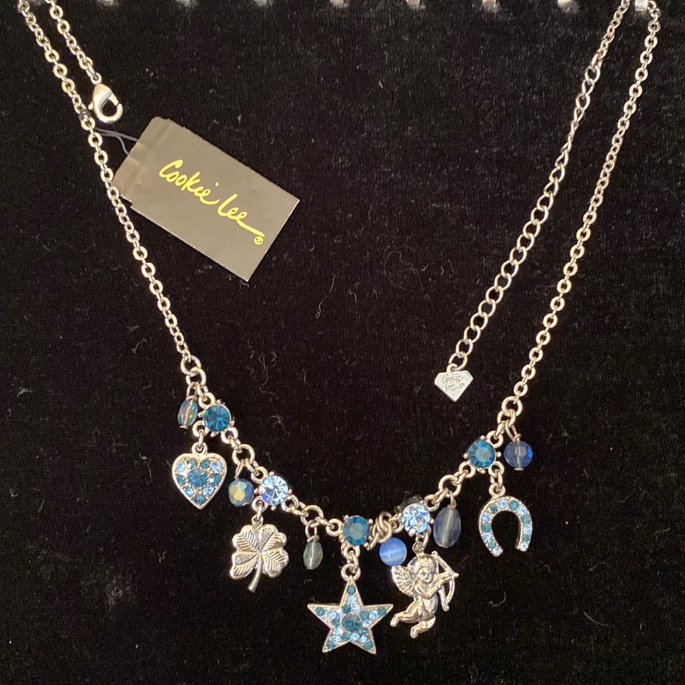 NWT Womens Cookie Lee Lucky Charms Necklace